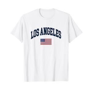 Los Angeles USA Flag T-Shirt